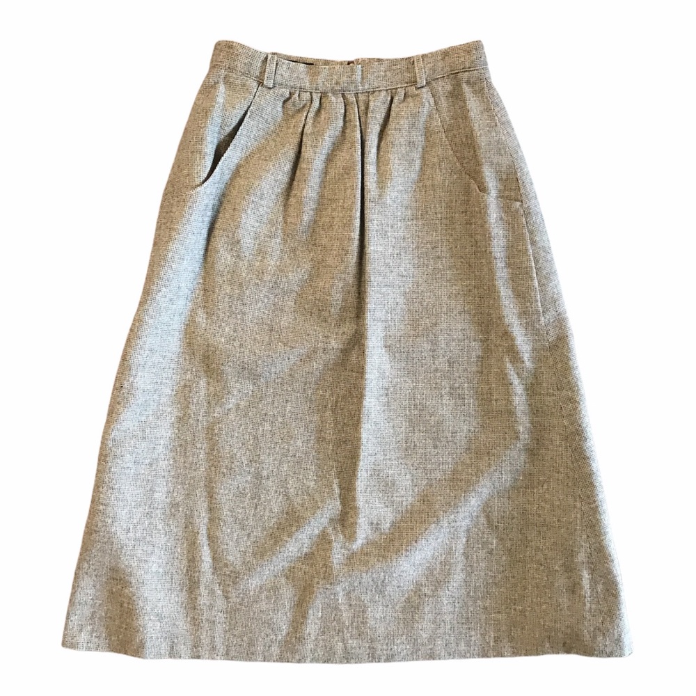 ❗️Sale❗️Vintage Wool Skirt with Pockets